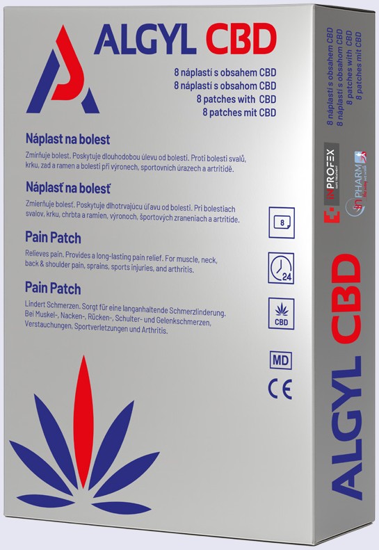 ALGYL CBD – balení náplastí